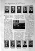 Old Antique Print 1900 Robertson Hawkins Parker Newton King Thabou Moran 20th