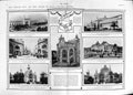 Antique Old Print 1900 Paris Palace Fine Art Mines Science Civil Engineer 20th