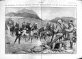Original Old Antique Print 1900 General Prinsloo Boers Siers Caledon River
