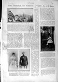 Old Antique Print 1900 Princess Christine Ferdinand Ship Wreck Charkieh 20th