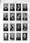 Old Antique Print 1900 Commons Clark Caithness Gedge Stanhope Rigg Botha 20th