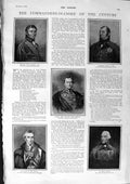 Original Old Antique Print 1900 Rowland Duke York Hardinge Wellington Hewetson