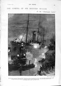 Old Antique Print 1900 Redvers Buller Ship Dunvegan Castle Train Ballater 20th