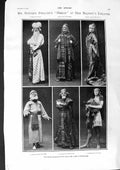 Original Old Antique Print 1900 Herod Theatre Fulton White Cookson Coal Strike