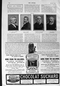 Old Antique Print 1900 Johnston Stone Whittington Farnham Grosvenor Hotel 20th