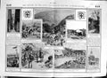 Original Old Antique Print 1900 C.I.V. Mounted Infantry Pretoria Britstown War