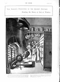 Old Antique Print 1901 Roasting Beef Windsor Kitchen Sandgate Capricorno 20th