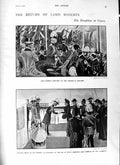 Old Antique Print 1901 Lord Roberts Cowes Henry Battenberg Tenniel Punch 20th