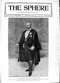 Old Antique Print 1901 Portrait Gracoius Majesty King Edward Frock Dress 20th
