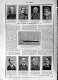 Old Antique Print 1901 Alberta Ship Balfour Vicars King Proclamation Army 20th