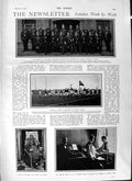 Old Antique Print 1901 Football Police London Queen Victoria Wilhelmina 20th