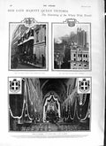 Original Old Antique Print 1901 Death Queen Victoria Paris Sistine Chapel Pope