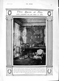 Original Old Antique Print 1901 Queen Alexandra Copenhagen Submarine Gymnote