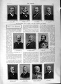 Old Antique Print 1901 London Council Harris Low Stumm Fraser Edinburgh 20th