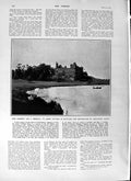 Old Antique Print 1901 Linlithgow Castle Scotland Burns Monument Canada 20th