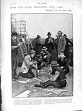 Old Antique Print 1901 Boer Prisoners Ship Kildonan Castle Helena Kruger 20th