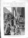 Original Old Antique Print 1901 Art Pictures Burlington De Wet War Africa Wood