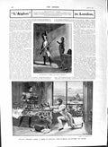 Original Old Antique Print 1901 Napoleon Flambeau Metternich Theatre Anselmi