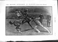 Original Old Antique Print 1901 Military Tournament Islington Theatre Melbourne