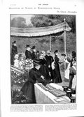Old 1901 Reception Nurses Marlborough Queen Alexandra Lowe Armstrong Victorian