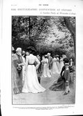 Old 1901 Photographic Convention Oxford Herschel Worcester College Sh Victorian