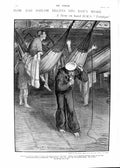 Old 1901 Ship Trafalgar Sailors Boatswain Hammocks Lord Milner Guildh Victorian
