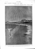 Old 1901 French Submarine Boat Gustave Zede Ship Charles Martel Laven Victorian