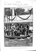 Old 1901 Duke Cornwall Australia Ophir Ship Austin Dobson Biographer Victorian