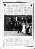 Old 1901 Duke Saxe-Coburg-Gotha Railway Train Beach Ship Victory Hors Victorian
