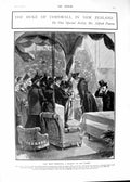Old 1901 Duke Cornwall New Zealand Lady Ward King Edward Church Cronb Victorian
