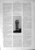 Antique Old Print 1901 Photograph Bismarck Tower Friedrichsruhe Hans Breuer