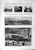 Old 1901 Duke Cornwall Africa Ophir Ship Cape Town Arch Woodstock Lad Victorian