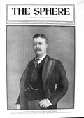 Old Antique Print 1901 President United States America Roosevelt Rockwood 20th