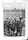 Old 1901 Fishermen Famine Grimsby Food Provisions Denmark Czar Elsino Victorian