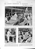 Old 1901 Bakery Exhibition Islington Biscuits Pastry King Edward Osbo Victorian