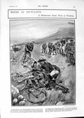 Old Print 1901 Boer War Siers Bicyclists Pretoria Burlreigh Devon Fisher 20th