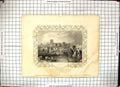 Old Aylesford Kent England Horse Little Boat Tombleson How Engraving