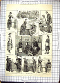 Antique Print Savage Club Scholarship Examination Royal College Music 1884 19th