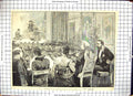 Old Print 1891 Performance Gondoliers Theatre Queen Windsor Castle Wilson 19th