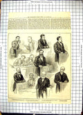 Old 1873 Tichborne Claimant Trial Defence Witnesses Page Winer Weston Victorian