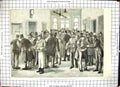 Antique Old Print Metropolitan Police Offices Scotland-Yard Cab Licenses 1886