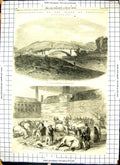 Old Sheffield Flood Hillsborough Village Drowned Cattle River Don 186 Victorian