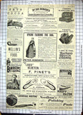 Old Print Advertisement Beecham'S Pills Medicine Fry'S Cocoa Mellin 1888 19th