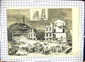 Old Fall Bradford Factory Chimney Electric Light Searching Dead 1883 Victorian
