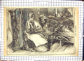 Old Christmas Charity East Hospital Interior Townsend Man Woman 1855 Victorian