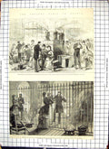 Old France Cholera Quarantine Marseilles Passengers Toulon Fumigated