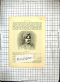 Original Old Antique Print Portrait Elizabeth Fry Anna Buxton Prisoners