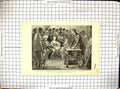 Original Old Antique Print Scene Service Sermon Boer Preacher Africa