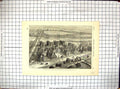 Old Print Bird'S-Eye-View Royal Infirmary Hospital Buildings Architecture 19th