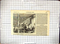 Original Old Antique Print Interior Seacoal'S Crimean Hotel Customers 1855 19th